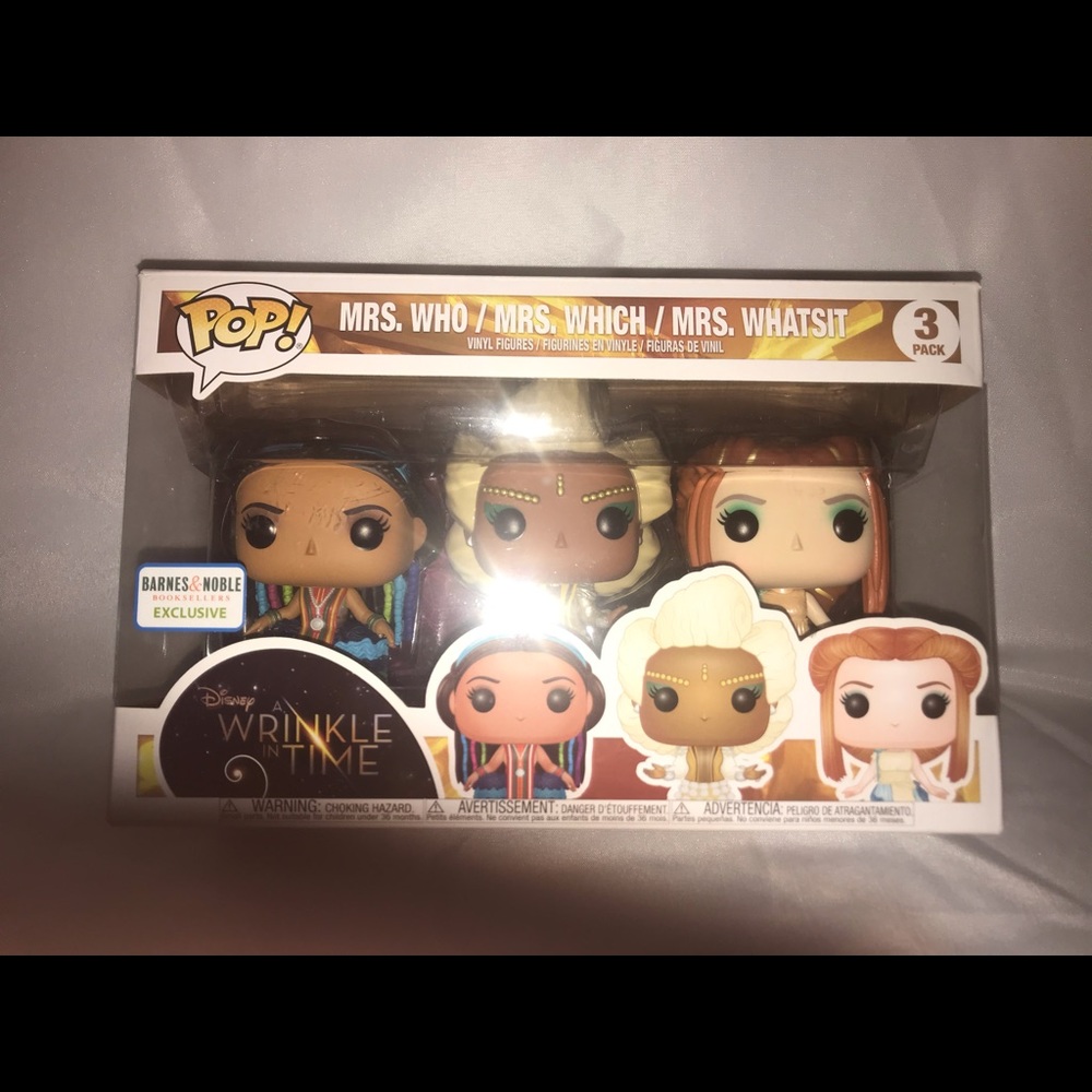 Funko “A Wrinkle in Time” 3 pack. Beautiful detail